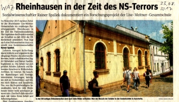 Rheinhausen in der Zeit des NS-Terrors