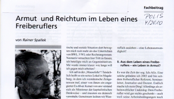 Armut und Reichtum im Leben eines Freiberuflers
