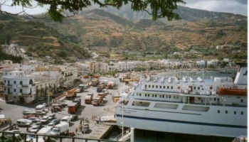 Hafen von Lipari / Liparische Inseln
